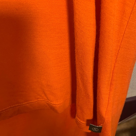 Michael Kors large orange short sleeve shirt - Picture 8 of 10